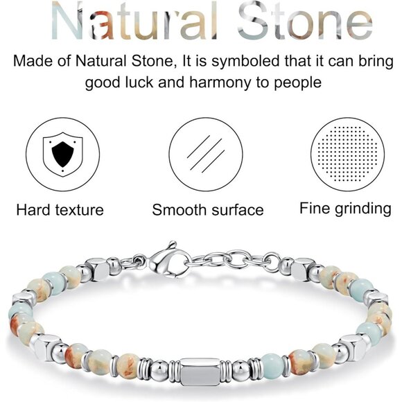 Silver and Gold Boho Bracelets for Women's - Picture 4 of 7